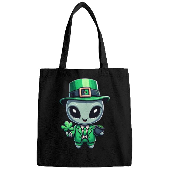 St. Patrick's Day Alien Extraterrestrial Bags