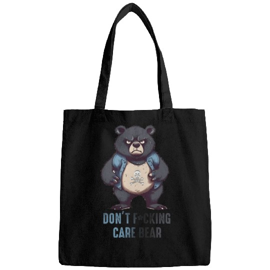 Don't F*cking Care Bear Bags