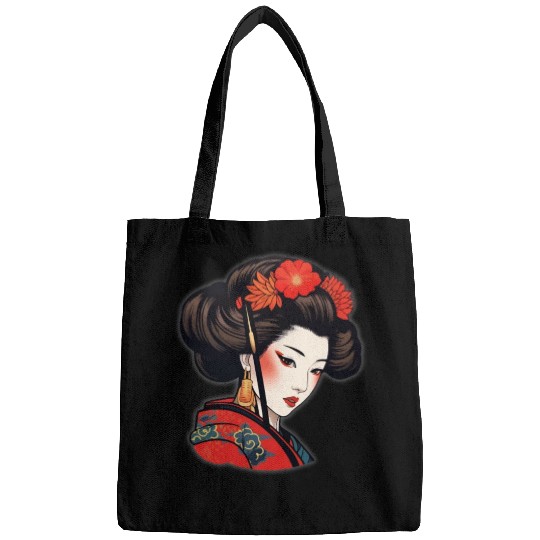 Beautiful Girl from Japan Bags