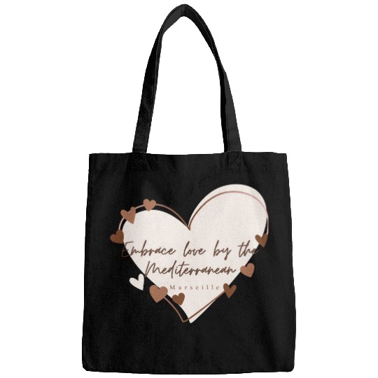 Embrace love by the Mediterranean Bags