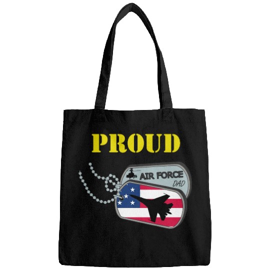 Proud Air Force Dad Bags