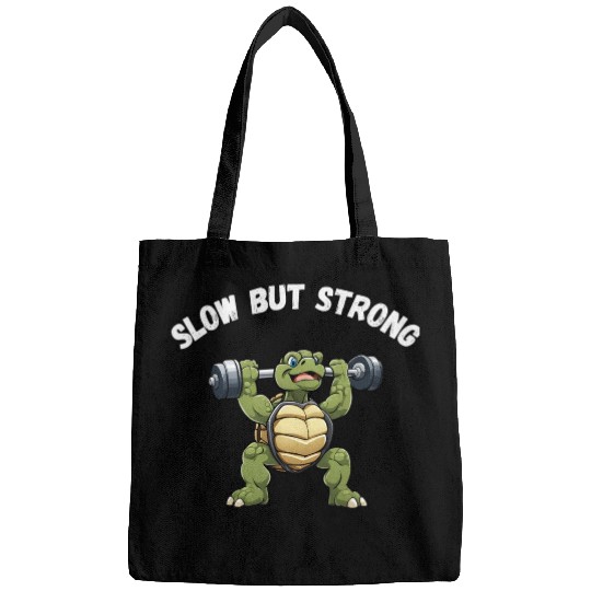 Slow But Strong Turtle Bags