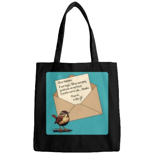 Cute Little Angry Bird Design Bags