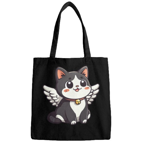 Kawaii Cat Angel Bags
