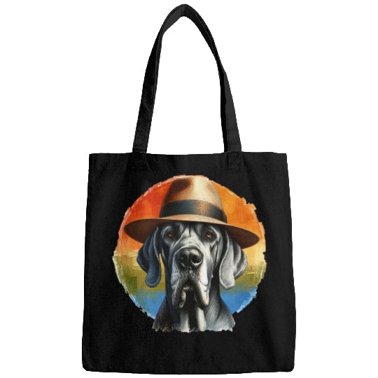 Great Dane Rainbow Bags