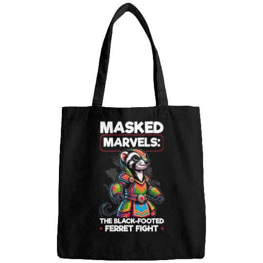 Endangered Species Black Footed Ferret Animal Bags