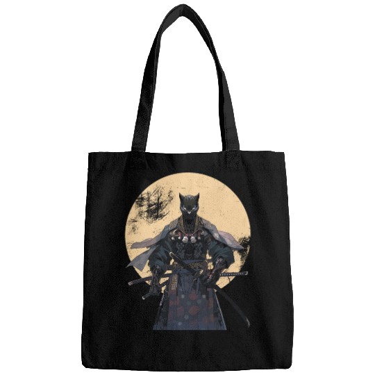 Anime Panther Warrior Samurai katana Bags