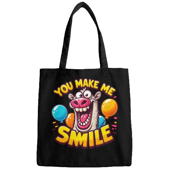 Joyful Donkey A Smile Inducing Design Bags
