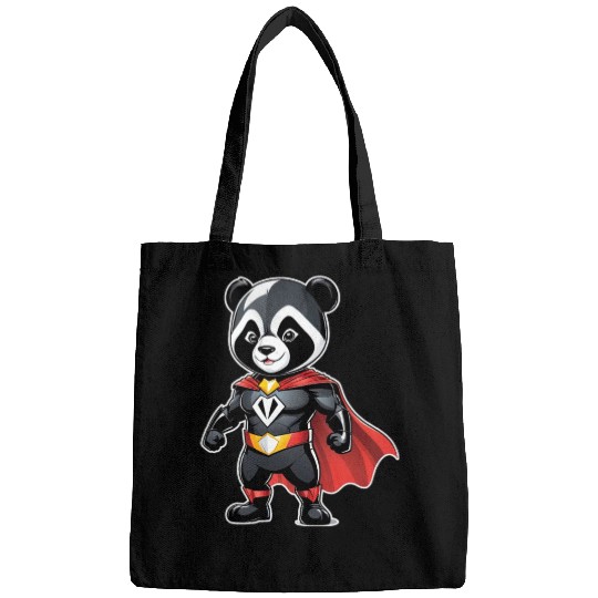 nice cute little superhero animal 6 Bags