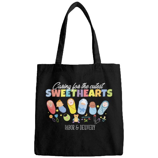 Caring For Cutest Sweethearts Postpartum Nurse Bags