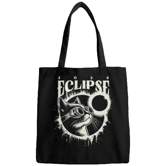 Total Solar Eclipse 2024 Vintage Eclipse Lover Bags