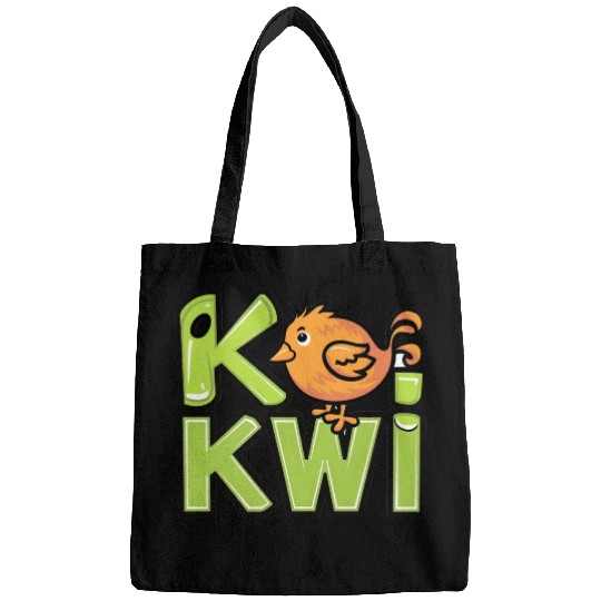 Kiwi Bird Cartoon Bags