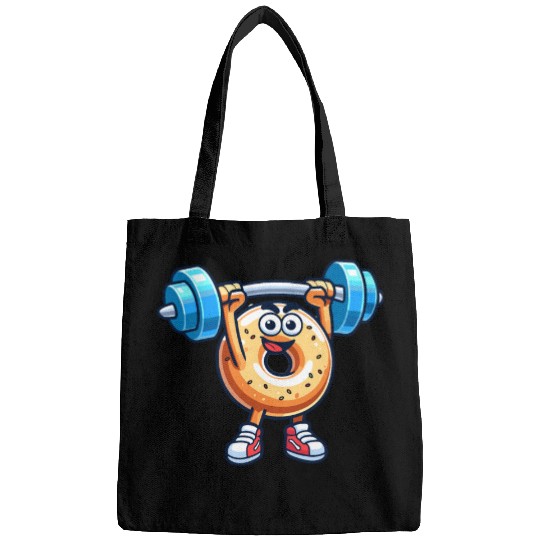 Fitness Gym Sport Bodybuilder Bodybuilding Bagel Bags