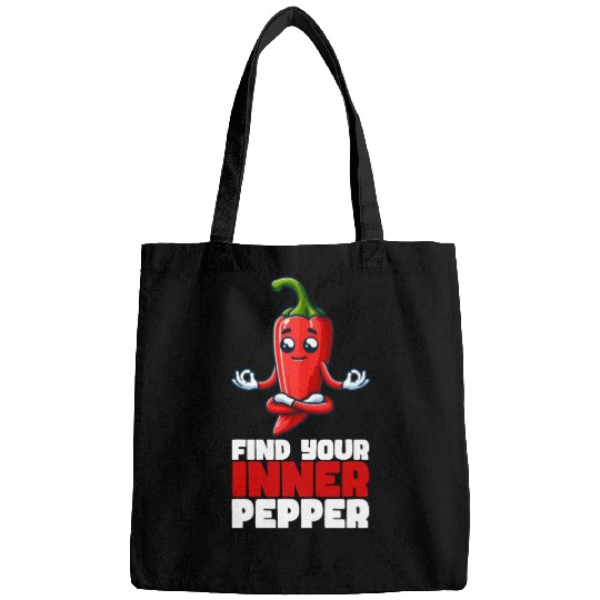 Find Your Inner Pepper Motivational Bags