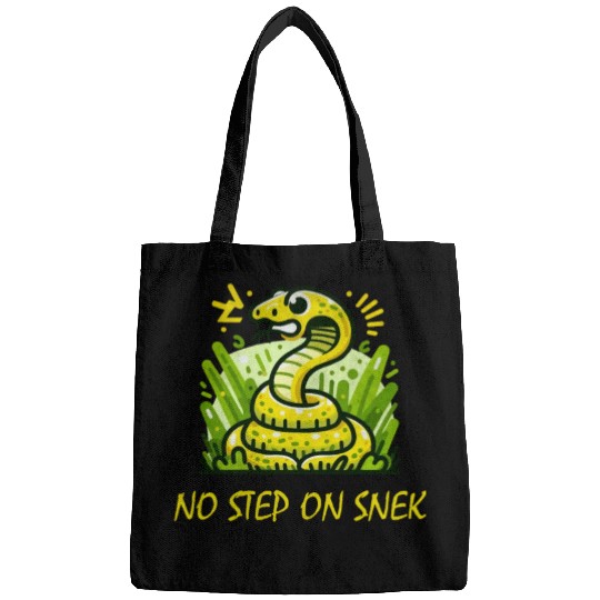 No step on snek Bags