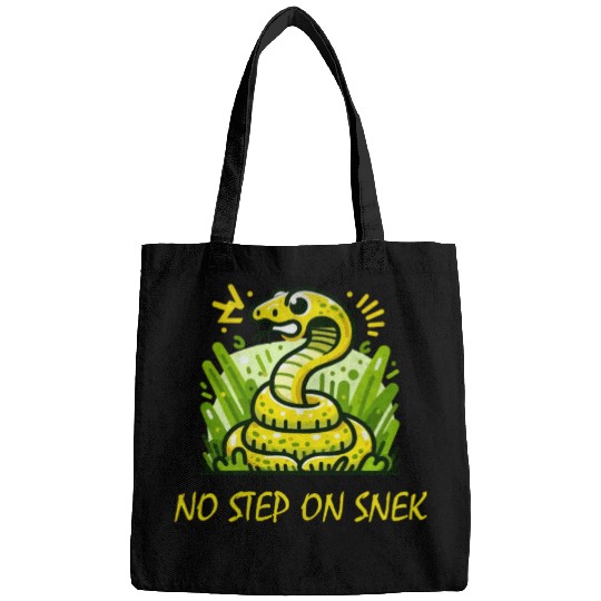 No step on snek Bags