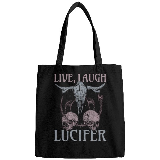 Live Love Lucifer Goth Festival Death Metal Bags