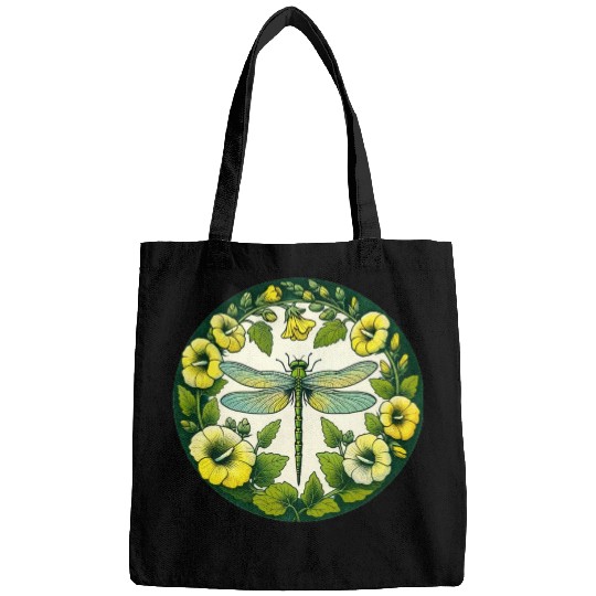 Green Dragonfly Bags