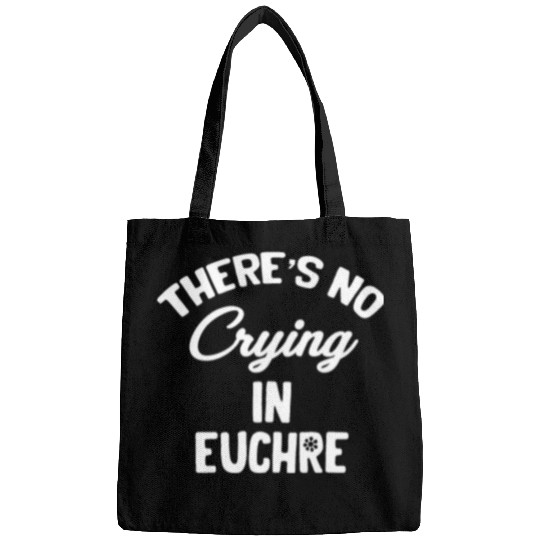 There's No Crying In Euchre Casino Dealer Mahjong Bags