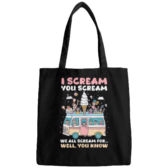 Ice Cream Lover We All Scream for… Well, You Know Bags