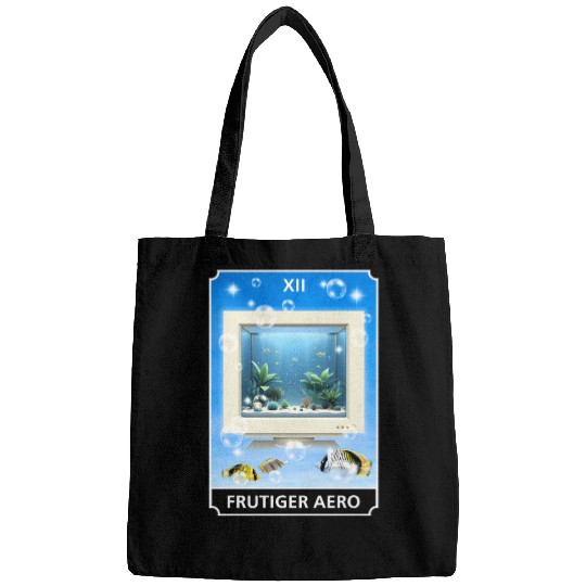 Frutiger Aero Aesthetic Tech Computer Aquarium Bags