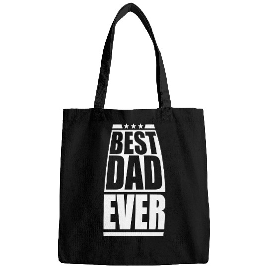 The Best Dad Ever Coolest Daddy in the World Love Bags