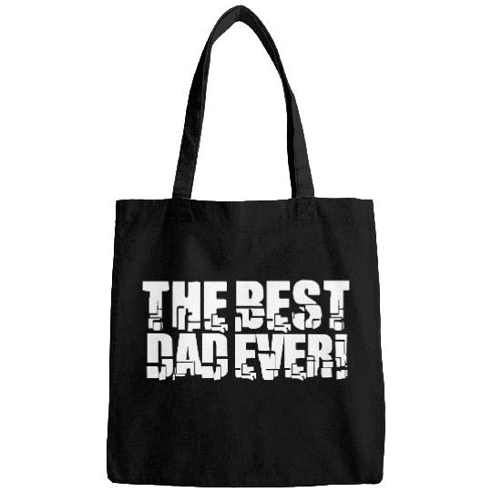 The Best Dad Ever Coolest Daddy in the World Love Bags