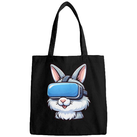 VR Gamer Bunny: Digital Gaming Adventure Bags