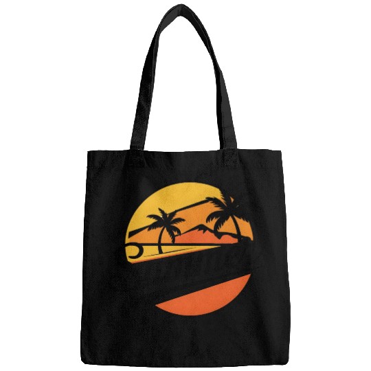 Chill Summer Vibes Palm Trees Bags