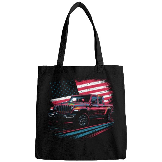 Jeep Gladiator JT US Flag Bags