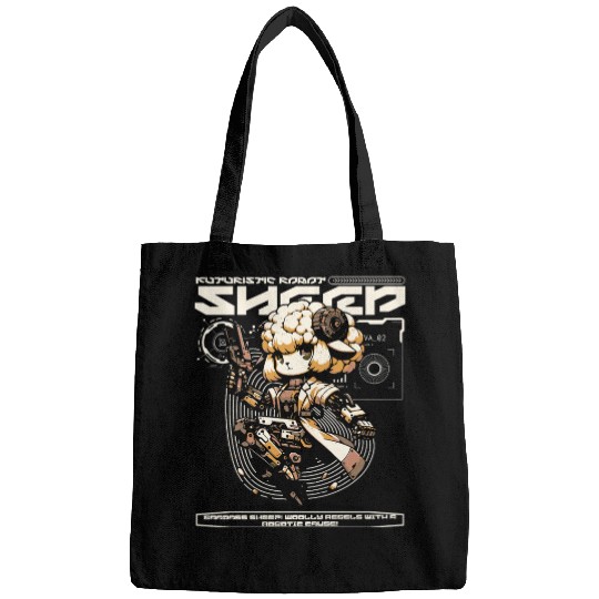 Aries Sheep Future Farm Animal Ram Robot Wool Bags