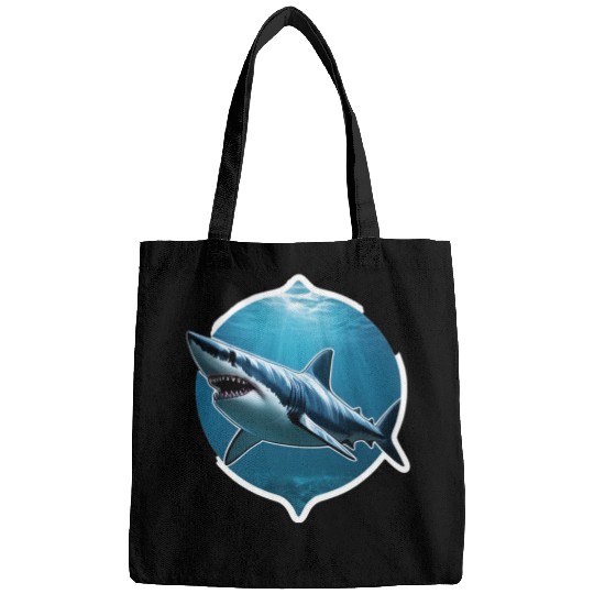 Shark 3d Illusion Bags