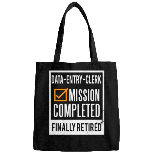 Retirement - Retired Data-Entry-Clerk Bags