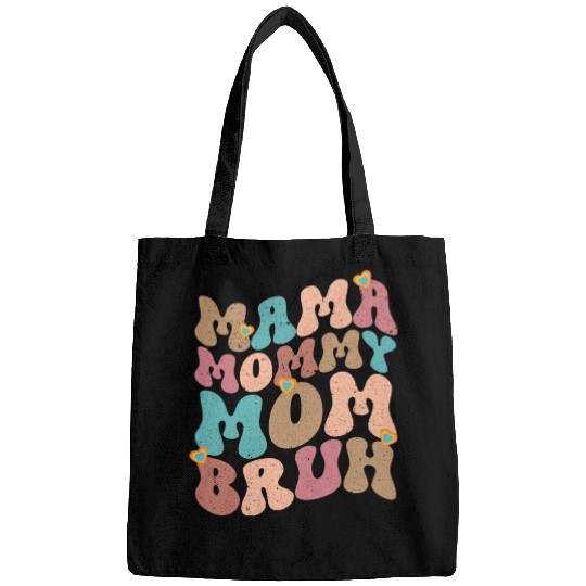 Mama Mommy Mom Bruh Mother's day Bags