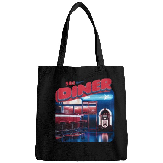 50s retro Diner good times Bags