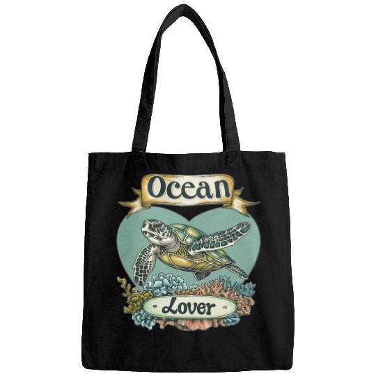 Ocean Lover Sea Turtle Bags