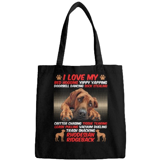 Ridgeback Owner I LOVE MY RHODESIAN RIDGEBACK Bags