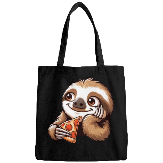 Sloth Pizza Pizza Lover Fast Food Bags