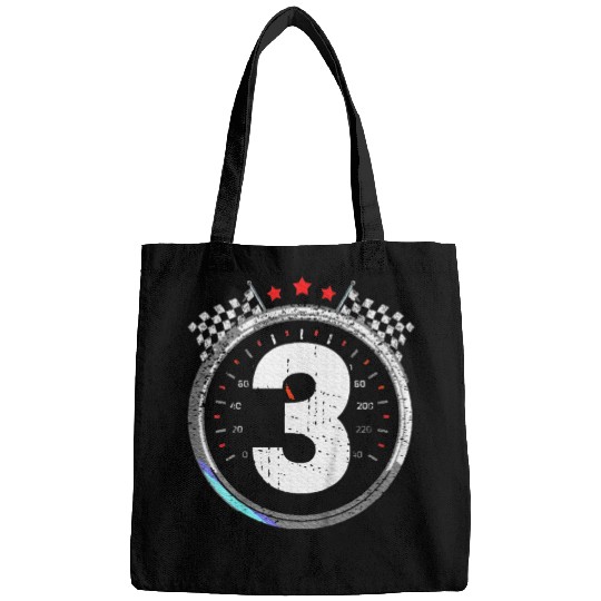 Kids 3rd Birthday Boy 3 Third Race Car Birthday Bags