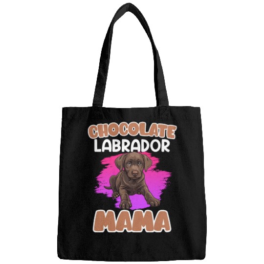 Labrador Retriever CHOCOLATE LAB MOM Labrador Bags