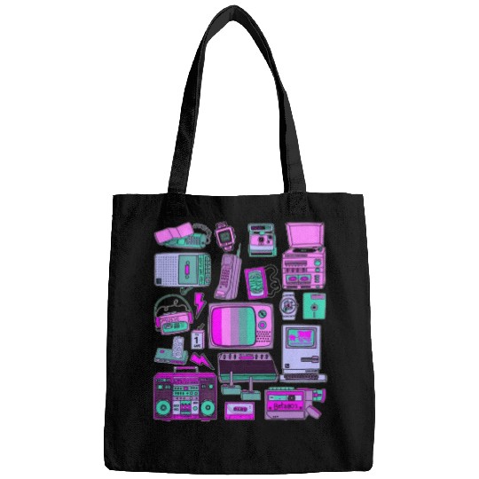 80's tech Bags