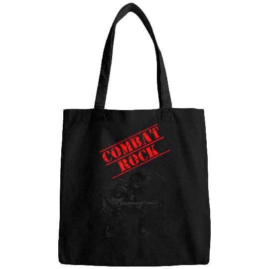 Funny combat rock punk soldier Bags