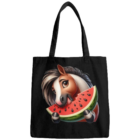 Horses Horse Lover Farmer Melon Summer Bags