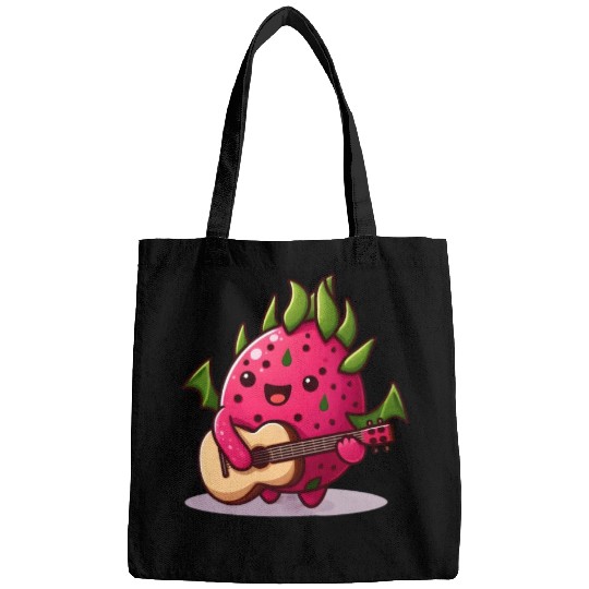 Dragon fruit plays guitar Bags