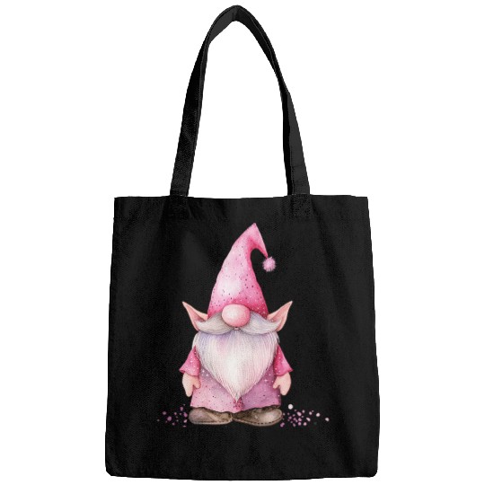 Pink Sparkle Gnome Clipart Images, Girly clipart, Bags