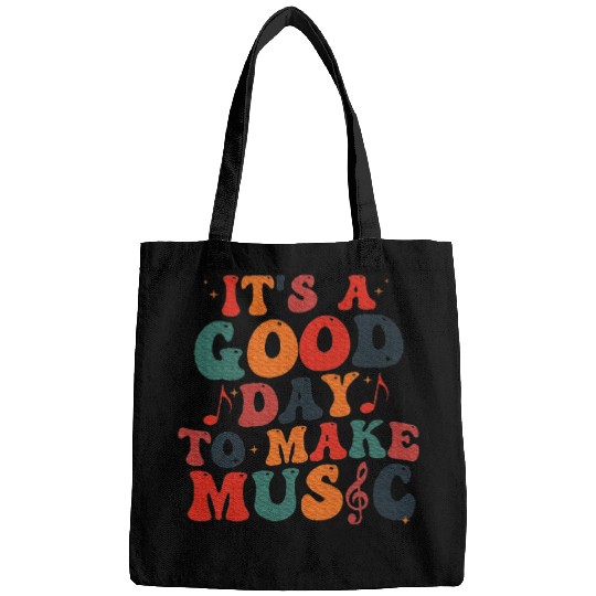 It's A Good Day To Make Music Music Teacher Bags
