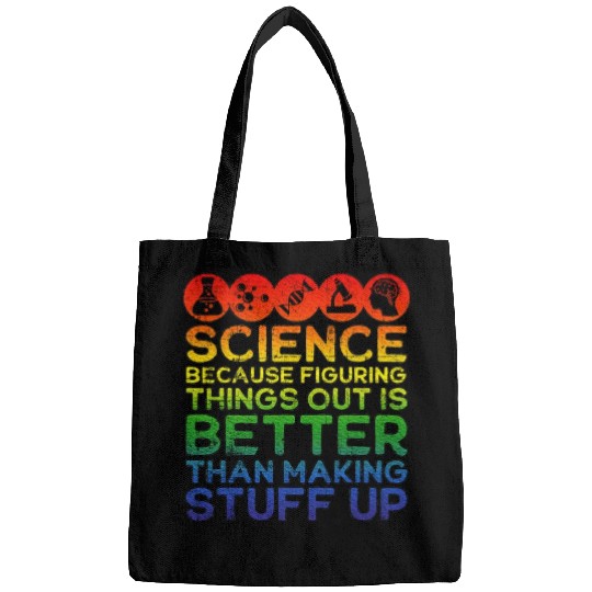 Science Lover, Science Teacher, Science Is Real Bags