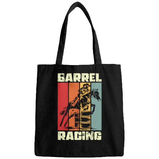 Retro Barrel Racing Gifts Bags