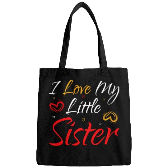 I Love My Little Sister Bags