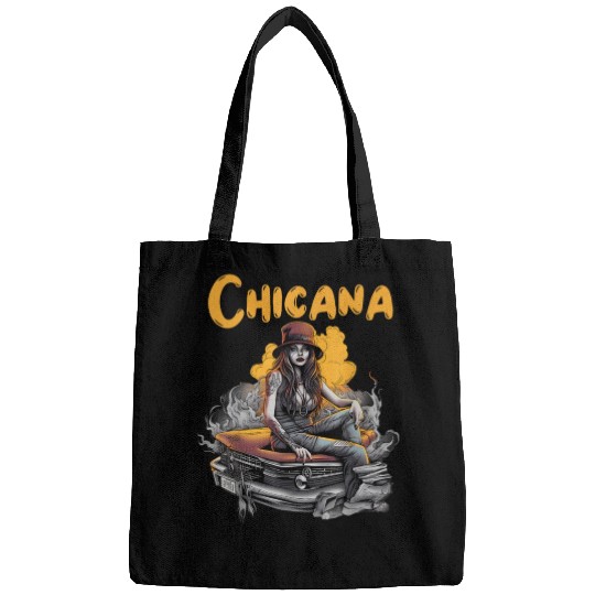 Chicana Lowrider Clothes Mexican American Bags